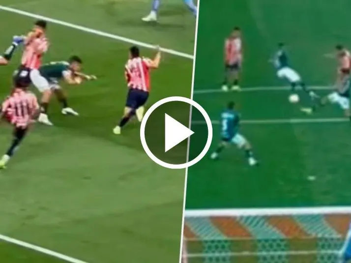 Desde las gradas los golazos de Brian Gutiérrez y Santiago Sandoval ante León