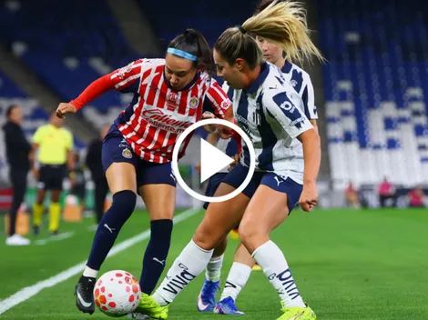 Chivas Femenil igualó fuerzas con Rayadas de Monterrey