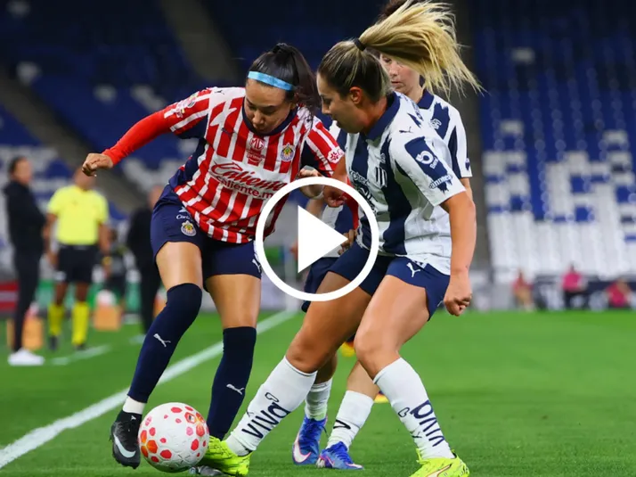 Chivas Femenil igualó fuerzas con Rayadas de Monterrey
