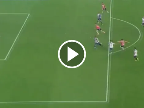 El espectacular golazo de José Castillo contra Monterrey