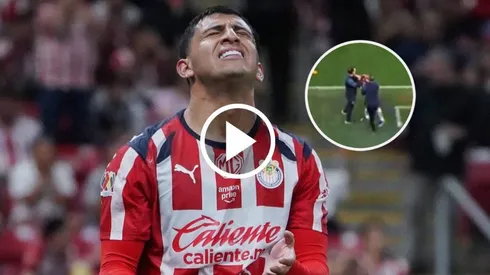 Bryan González estaba destruido tras la victoria de Chivas ante Rayados.