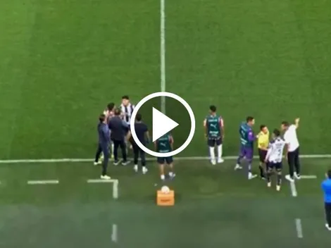 Así defendió Omar Govea a Gabriel Milito de jugador Rayados que lo a increpar