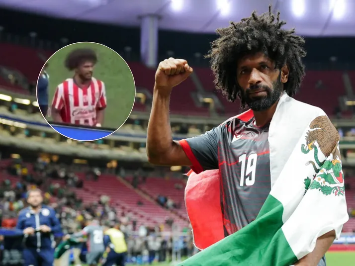 Afición de Chivas y un cálido momento con Nueva Caledonia