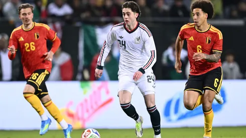 Brian Gutiérrez briló en el partido ante Bélgica