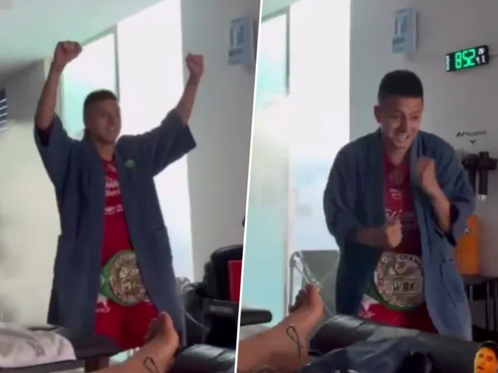 El show del Piojo Alvarado que hizo estallar de risa al vestidor de Chivas