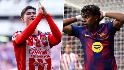 Armando González tiene 3 goles más que Lamine Yamal.