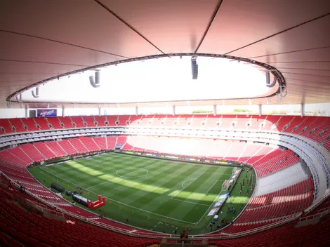 Así luce el Estadio Akron sin pasto por remodelación