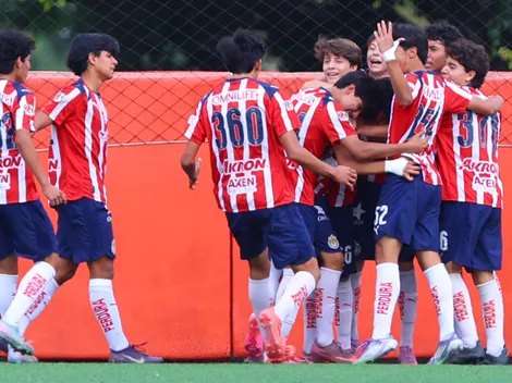 Así van las Fuerzas Básicas de Chivas en la tabla de posiciones