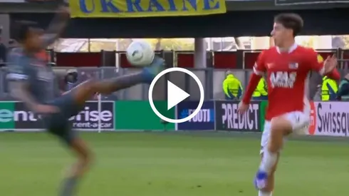 Mateo Chávez recibió brutal patada en la Conference League.