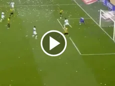 Orbelín Pineda anotó golazo para que AEK Atenas supere a PAOK en la Superliga de Grecia