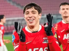 Mateo Chávez se acordó de Chivas tras el título con AZ Alkmaar