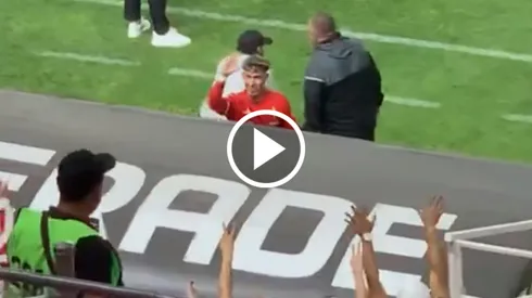 El gesto de Chicote Calderón a la afición de Chivas.