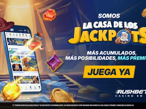 Bienvenidos a la casa de los jackpots en Rushbet