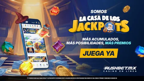 Bienvenidos a la casa de los jackpots en Rushbet