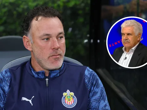 Milito alcanzó un récord del Tuca Ferretti en Chivas y así reaccionó en vivo