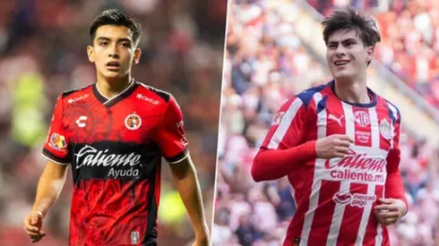 Armando González y Gilberto Mora, jugadores de Xolos y Tijuana, respectivamente