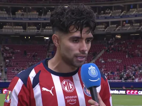 La frustración de Ricardo Marín tras el empate de Chivas ante Xolos