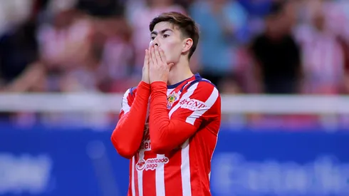 La frustración de Armando González con el penalti anulado.