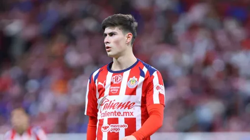 Zapopan, Jalisco, 25 de abril de 2026. Armando González, durante el partido correspondiente a la jornada 17 del torneo Clausura 2026 de la Liga BBVA MX, entre las Chivas Rayadas del Guadalajara y los Xolos de Tijuana, realizado en el estadio Akron. Foto: Imago7/ Juan Carlos Cuebeyro