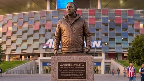 Piden estatua para Gabriel Milito si es campeón con Chivas.