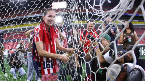 Alicia Cervantes se convirtió en la máxima goleadora de Chivas.