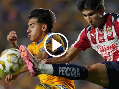 Chivas no pudo con Tigres y quedó al borde de la eliminación