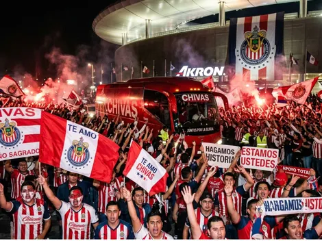 Chivas recibe espaldarazo de su afición en Verde Valle