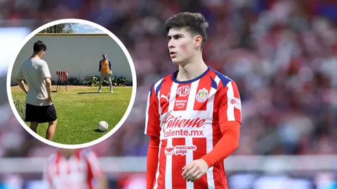 Armando González está de vacaciones antes de la concentración.