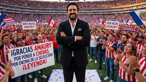 Afición festejó la decisión de Amaury Vergara.