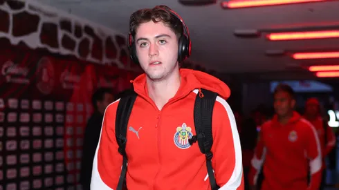 Brian Gutiérrez fue el único jugador de Chivas que no se presentó.