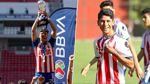 Néstor Díaz y Kevin Mariscal, antes compañeros en Chivas, hoy en Liga Premier.