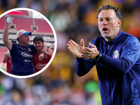 La emotiva reacción de Gabriel Milito a la afición que acompañó a Chivas