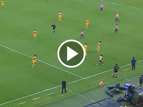 Gato Ortiz invalidó el gol de Ricardo Marín tras revisión en el VAR