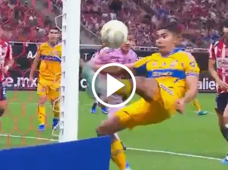 Las 2 salvadas sobre la línea de Tigres que frustran a Chivas