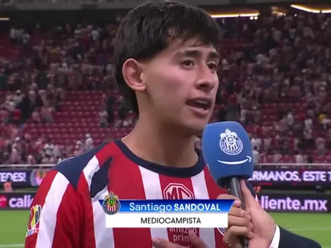 Lo que dijo Santi Sandoval después de su noche soñada