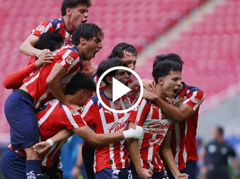 Chivas Sub-21 bailó a América en la Final de la Liguilla