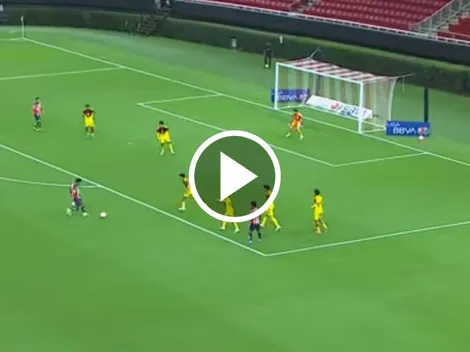 ¿Se lo mostraron a Milito? Así fue el golazo de Hernández ante América Sub-21