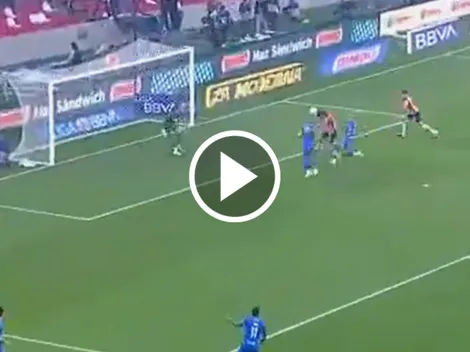 El golazo de cabeza de Ángel Sepúlveda contra Cruz Azul