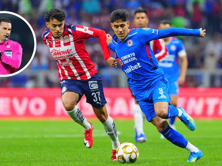 Comisión de arbitraje confirma al árbitro para el Chivas vs Cruz Azul