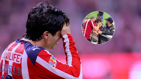Diego Campillo rompió en llantos tras la eliminación de Chivas.