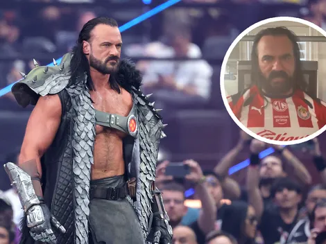 Drew McIntyre, estrella de la WWE, se confiesa como aficionado de Chivas