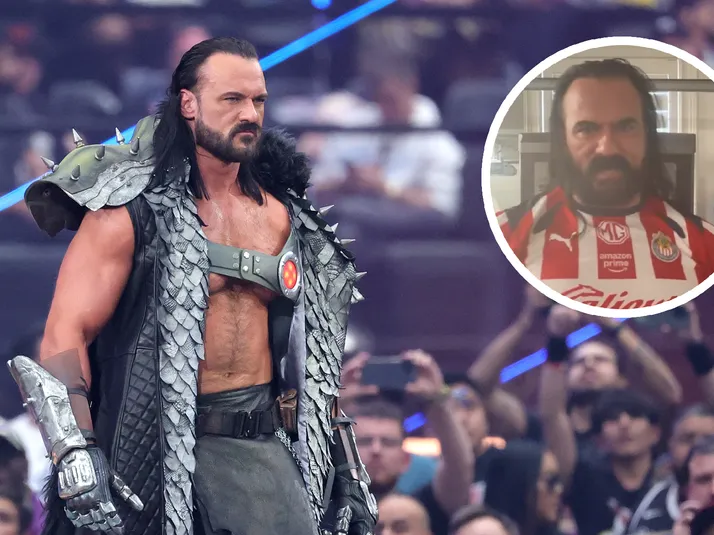 Drew McIntyre, estrella de la WWE, se confiesa como aficionado de Chivas