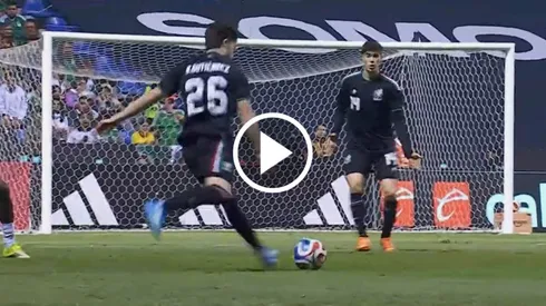 El golazo de Brian Gutiérrez en el México vs. Ghana