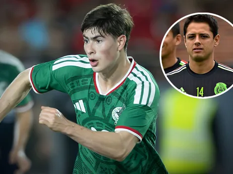 El homenaje de la Hormiga González para el Chicharito