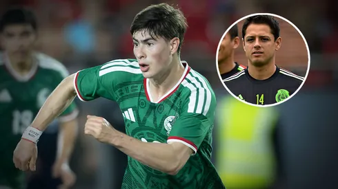 Puebla, Puebla, 22 de mayo de 2026. Roberto Alvarado "Piojo" en lamento, durante un partido internacional de preparación, entre la Selección Nacional de México y la Selección de Ghana, realizado en el estadio Cuauhtémoc. Foto: Imago7/ Manlio Contreras