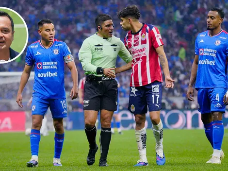 Presidente de Cruz Azul niega los errores arbitrales ante Chivas