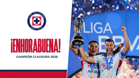 La felicitación de Chivas para Cruz Azul.