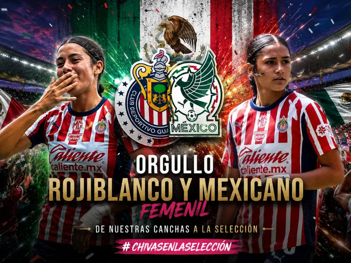 Tres convocadas de Chivas a Selección Mexicana