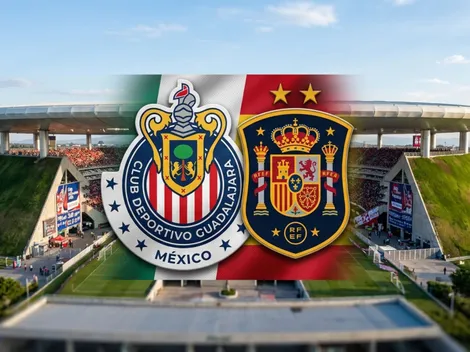 Chivas le da la bienvenida en Guadalajara a la Selección de España