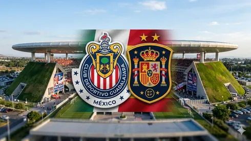 Chivas le dio la bienvenida a la Selección de España